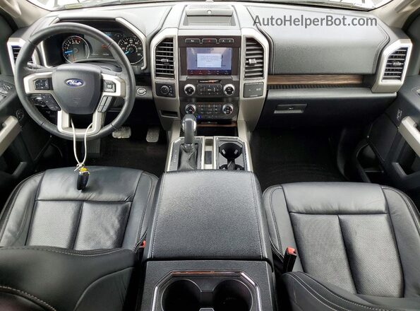 1FTEW1EPXLKF01468 2020 FORD F150 Maroon Vista del salpicadero