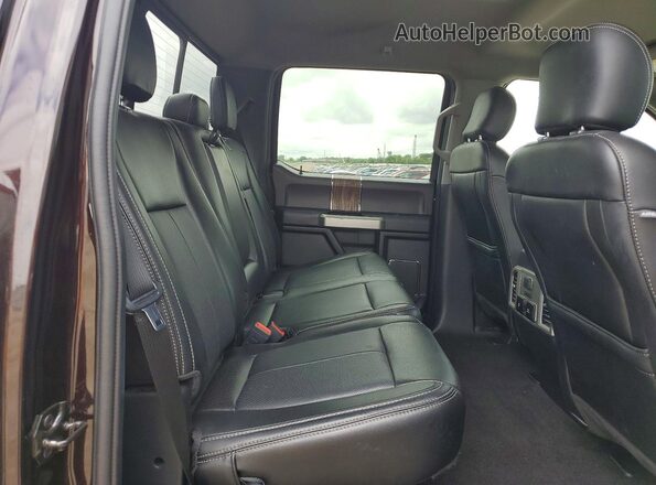 1FTEW1EPXLKF01468 2020 FORD F150 Maroon Vista de los asientos traseros