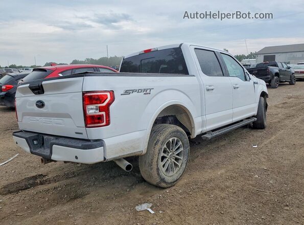 1FTEW1EPXLKF36009 2020 FORD F150 White Trasero derecho