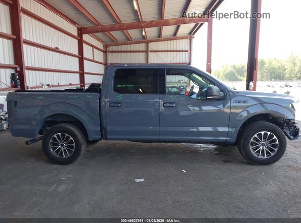 1FTEW1EPXLKF49746 2020 FORD F150 Серый Вид спереди