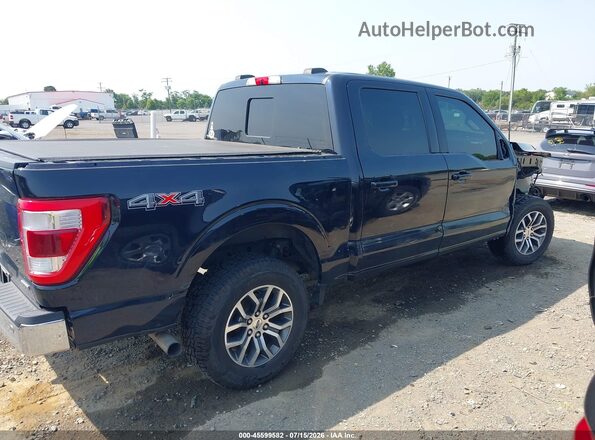 1FTEW1EPXMFB02635 2021 FORD F150 Blue სალონის 360-გრადუსიანი ხედი