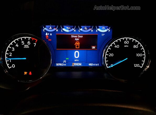 1FTEW1EPXMKD46437 2021 FORD F150 Red Widok zestawu wskaźników
