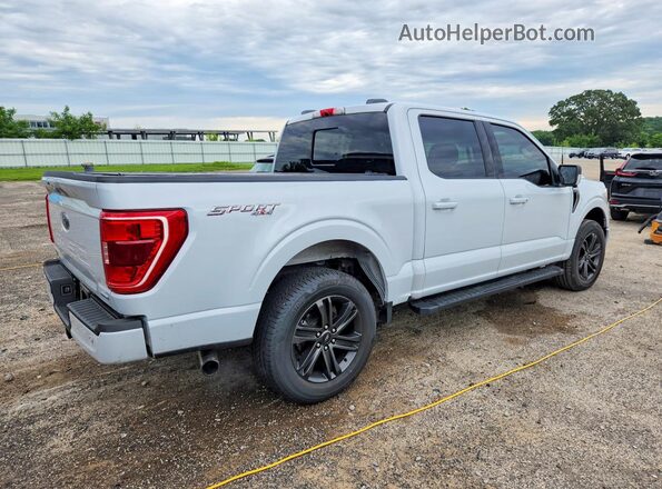 1FTEW1EPXMKE49759 2021 FORD F150 Gray Trasero derecho