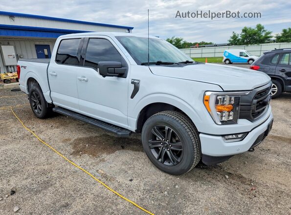 1FTEW1EPXMKE49759 2021 FORD F150 Gray Delantero derecho