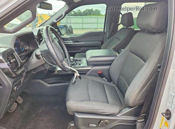 1FTEW1EPXMKE49759 2021 FORD F150 Gray Vista interior delantera