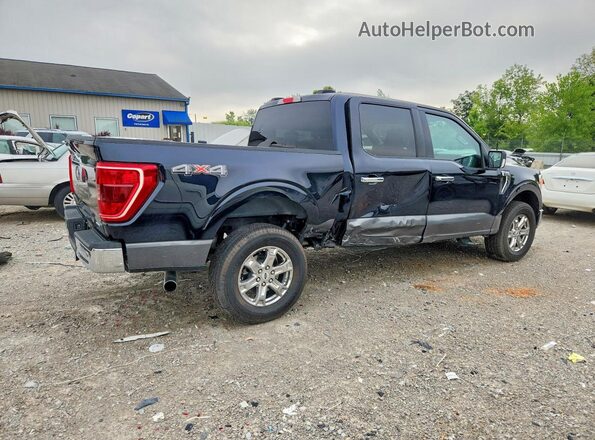 1FTEW1EPXNFA08076 2022 FORD F150 Black Задня права чверть