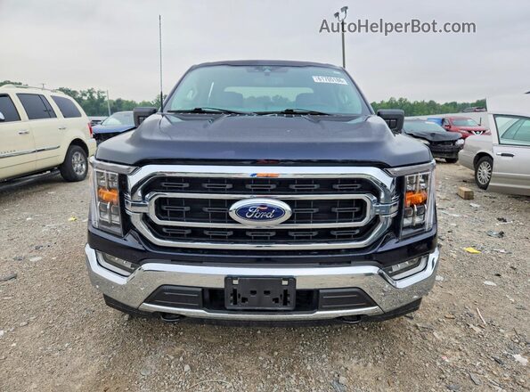 1FTEW1EPXNFA08076 2022 FORD F150 Black Вид спереду