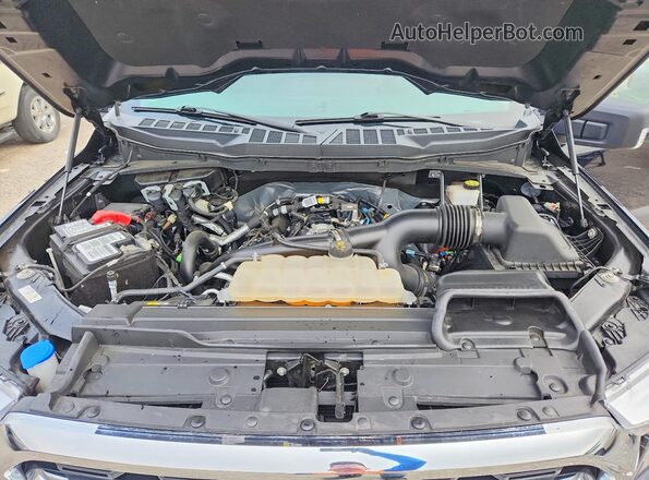 1FTEW1EPXNFA08076 2022 FORD F150 Black Вид задньої частини салону