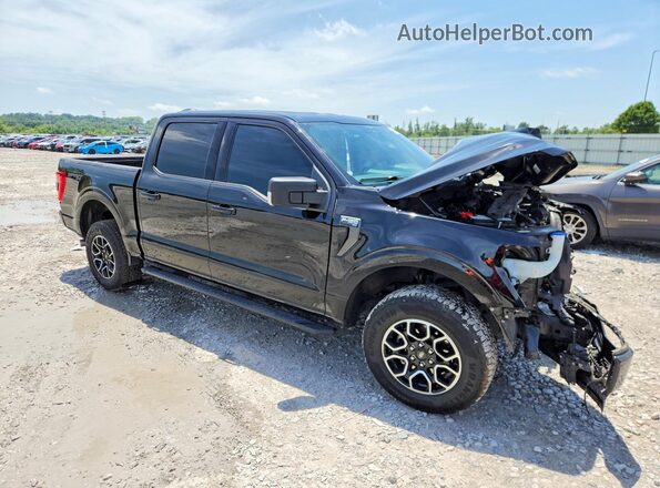 1FTEW1EPXPFA80768 2023 FORD F150 Black Front right