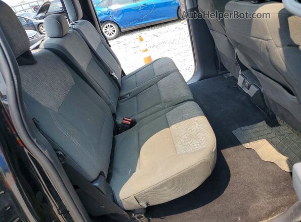 1FTEW1EPXPFB85861 2023 FORD F150 Black Rear seats view