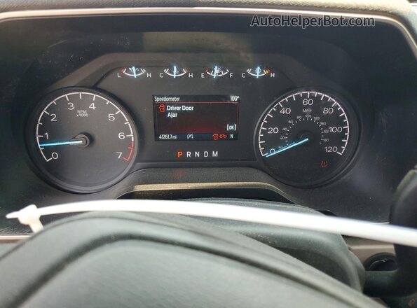 1FTEW1EPXPFB85861 2023 FORD F150 Black Instrument cluster view