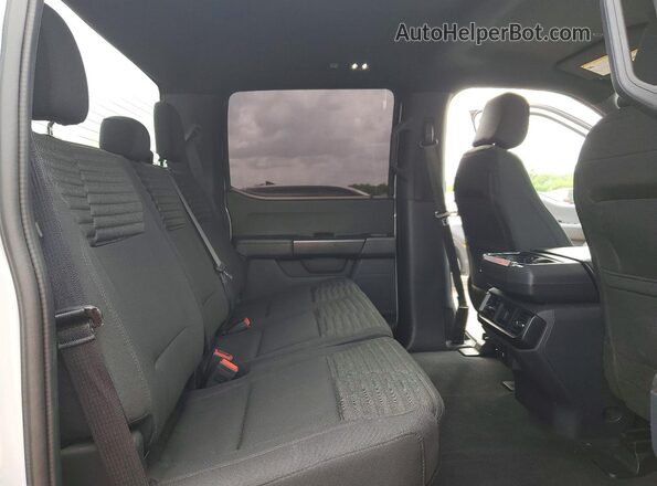 1FTEW1EPXPFB86802 2023 FORD F150 Gray Вид задніх сидінь