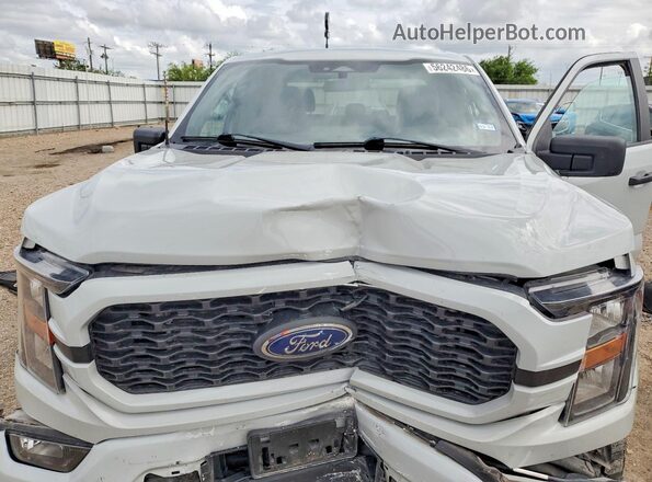 1FTEW1EPXPFB86802 2023 FORD F150 Gray Вид задньої частини салону