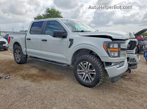 1FTEW1EPXPFB86802 2023 FORD F150 Gray Передня права чверть
