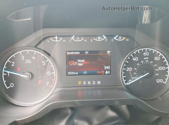 1FTEW1EPXPFB86802 2023 FORD F150 Gray Вид щитка приладів