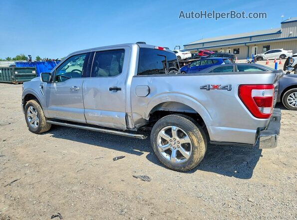 1FTEW1EPXPFC07468 2023 FORD F150 Silver Задня ліва чверть