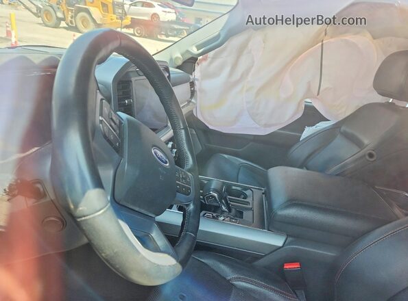 1FTEW1EPXPFC07468 2023 FORD F150 Silver Вид щитка приладів
