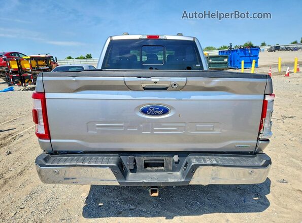 1FTEW1EPXPFC07468 2023 FORD F150 Silver Вид ззаду