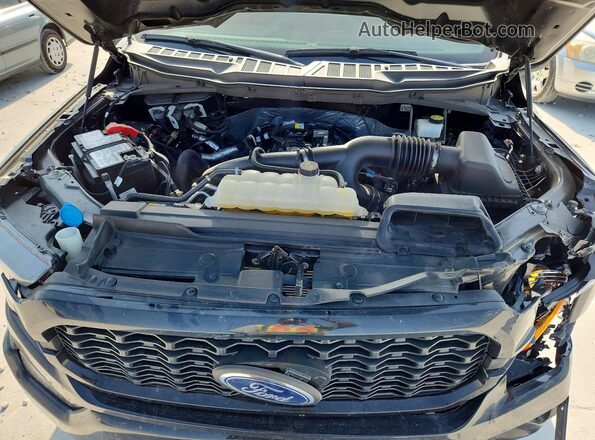 1FTEW1EPXPKF96734 2023 FORD F150 Черный Вид задней части салона