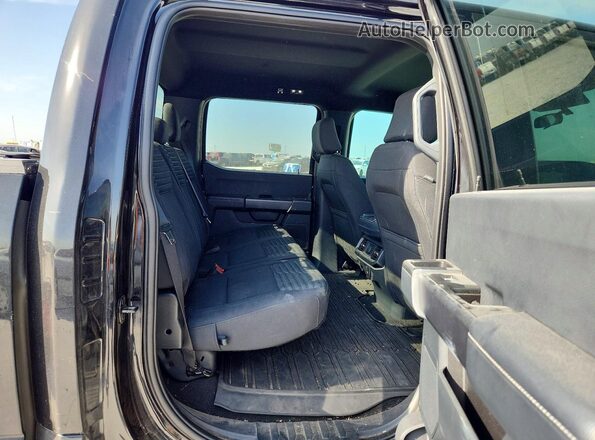 1FTEW1EPXPKF96734 2023 FORD F150 Черный Вид задних сидений