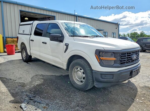 1FTEW1K53RKD68368 2024 FORD F150 Белый Передняя правая четверть