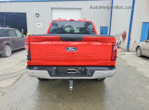 1FTEW1LP9RKD20681 2024 FORD F150 Red Rear view