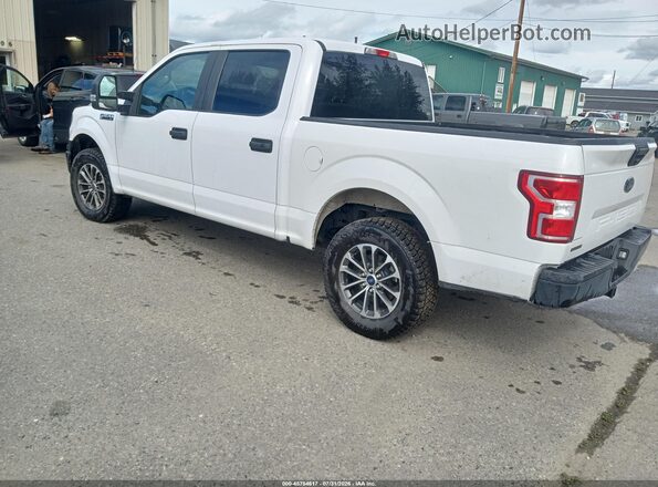 1FTEW1P43LKF21807 2020 FORD F-150 POLICE RESPONDER White Widok zestawu wskaźników