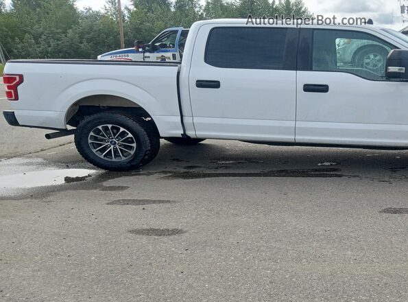 1FTEW1P43LKF21807 2020 FORD F-150 POLICE RESPONDER White Widok deski rozdzielczej