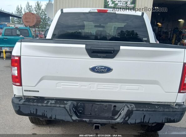 1FTEW1P43LKF21807 2020 FORD F-150 POLICE RESPONDER White Widok wnętrza z tyłu