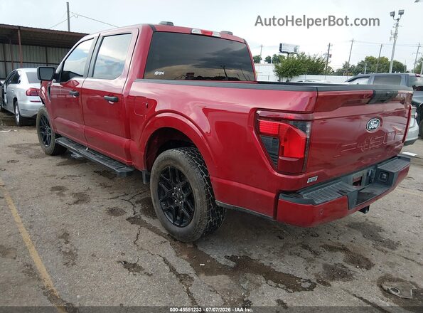1FTEW2K57RKE83240 2024 FORD F150 Red Trasero izquierdo