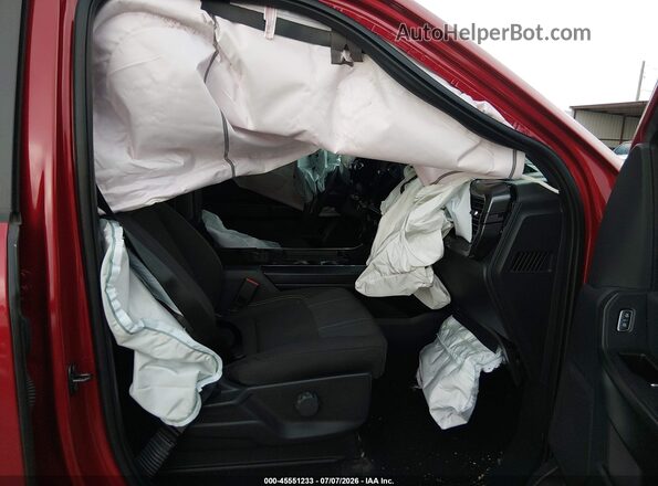 1FTEW2K57RKE83240 2024 FORD F150 Red Vista interior delantera