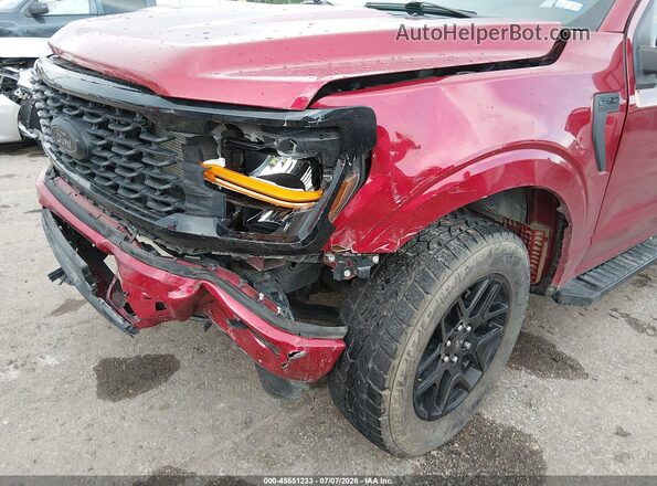 1FTEW2K57RKE83240 2024 FORD F150 Red Vista frontal