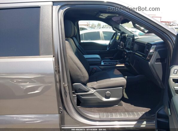 1FTEW2KP0RKE75322 2024 FORD F150 Серый Вид салона спереди