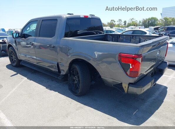 1FTEW2KP0RKE75322 2024 FORD F150 Серый Задняя левая четверть