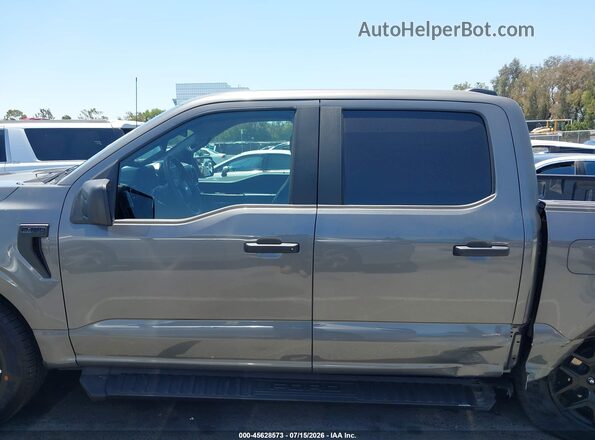 1FTEW2KP0RKE75322 2024 FORD F150 Серый Панорамный вид салона 360°