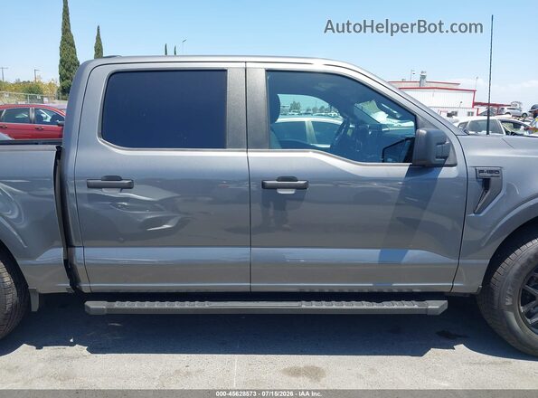 1FTEW2KP0RKE75322 2024 FORD F150 Серый Вид задней части салона