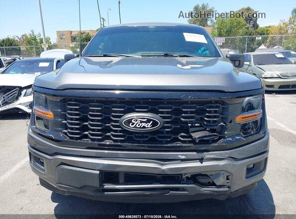 1FTEW2KP0RKE75322 2024 FORD F150 Серый Вид щитка приборов