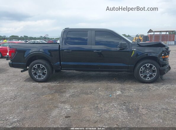 1FTEW2KP1SKD62288 2025 FORD F150 Black Rear interior view