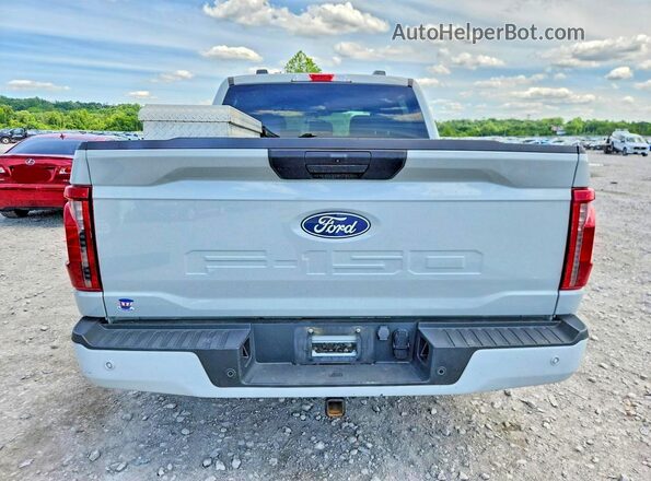 1FTEW2KP2RKD85217 2024 FORD F150 Gray Widok z tyłu