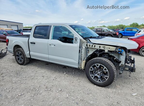1FTEW2KP2RKD85217 2024 FORD F150 Gray Przód prawy