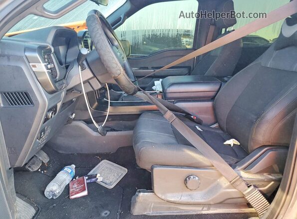1FTEW2KP2RKE97936 2024 FORD F150 Gray Սալոնի դիմացի տեսք