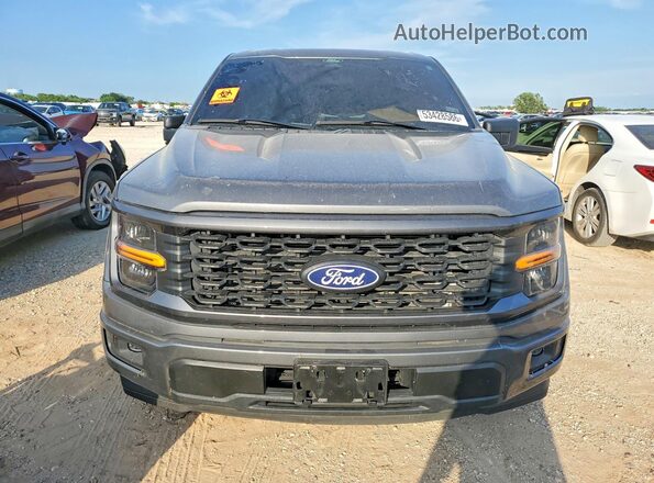 1FTEW2KP2RKE97936 2024 FORD F150 Gray Դիմացի տեսք