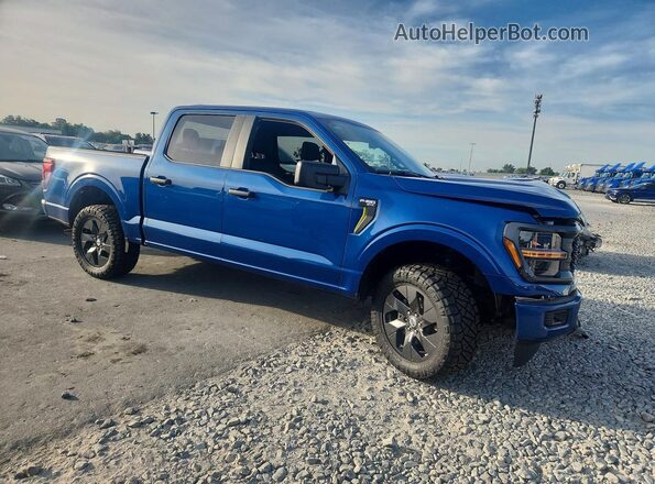 1FTEW2KP4SKE68315 2025 FORD F150 Blue წინა მარჯვენა