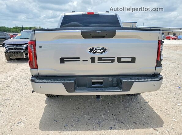 1FTEW2KP5RKD09247 2024 FORD F150 Silver Հետևի տեսք