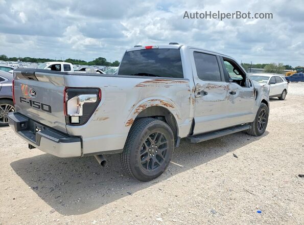 1FTEW2KP5RKD09247 2024 FORD F150 Silver Հետևի աջ