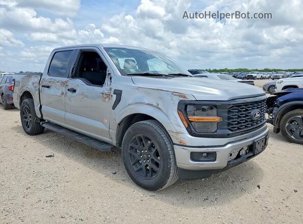 1FTEW2KP5RKD09247 2024 FORD F150 Silver Առջևի աջ