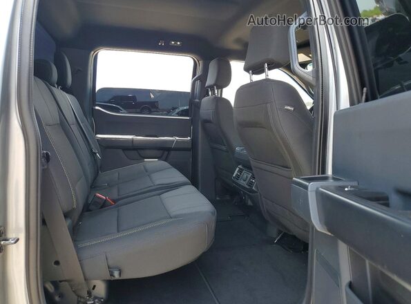 1FTEW2KP5RKD09247 2024 FORD F150 Silver Հետևի նստատեղերի տեսք
