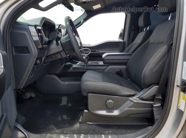 1FTEW2KP5RKD09247 2024 FORD F150 Silver Սալոնի դիմացի տեսք