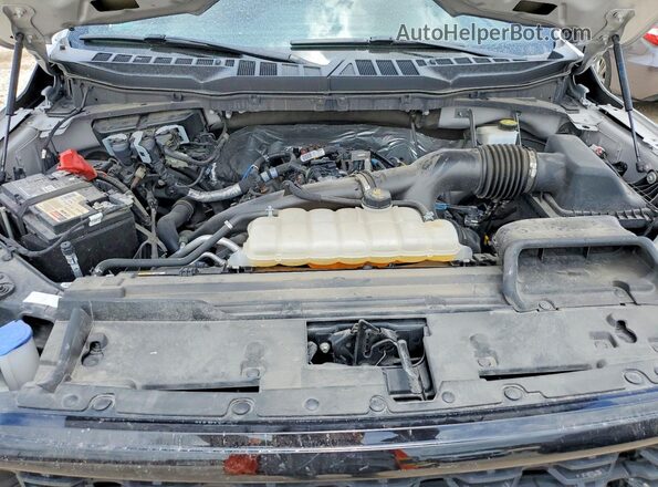 1FTEW2KP5RKD09247 2024 FORD F150 Silver Սալոնի հետևի տեսք