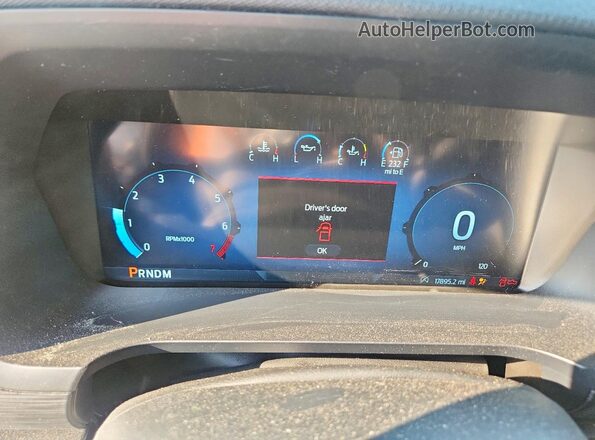 1FTEW2KP5RKE72609 2024 FORD F150 Gray Instrument cluster view